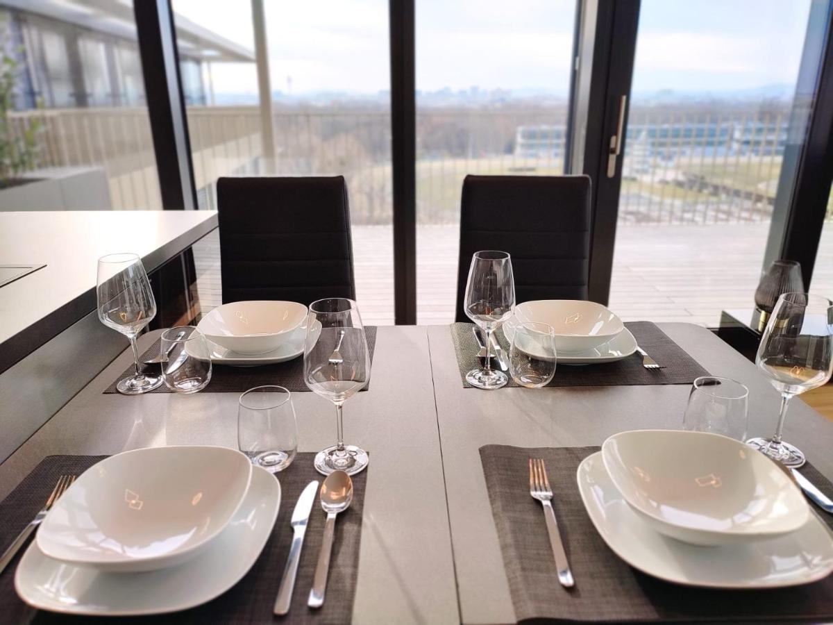 Panorama Apartment Vienna - free parking, sauna&fitness Exteriör bild
